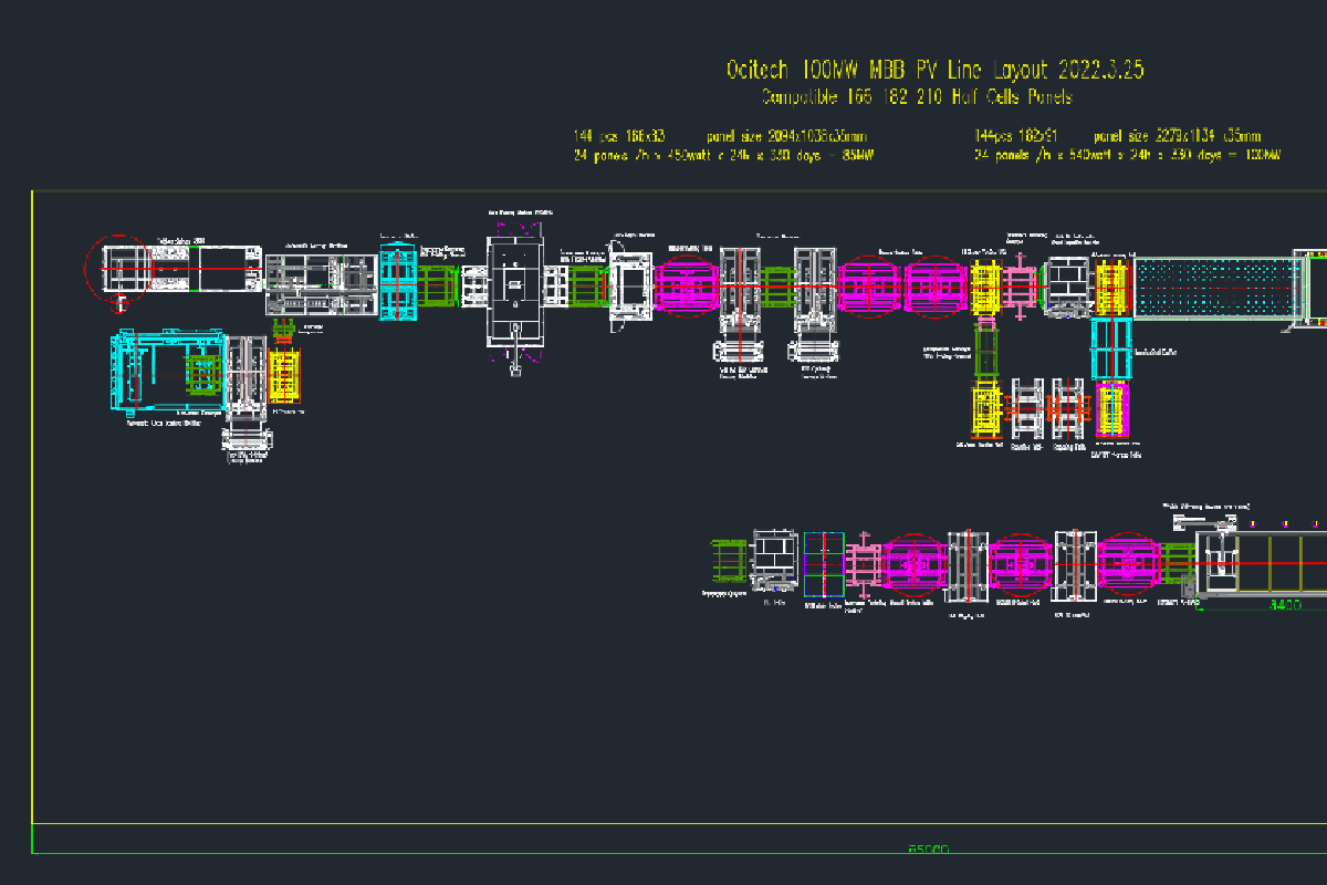 60-100MW Annual Full Auto Solar Panel Assembly Line 60-100MW Annual Full Auto Solar Panel Assembly Line