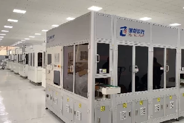 Solar Cell NDC laser cutting nachine  in Jakson solar