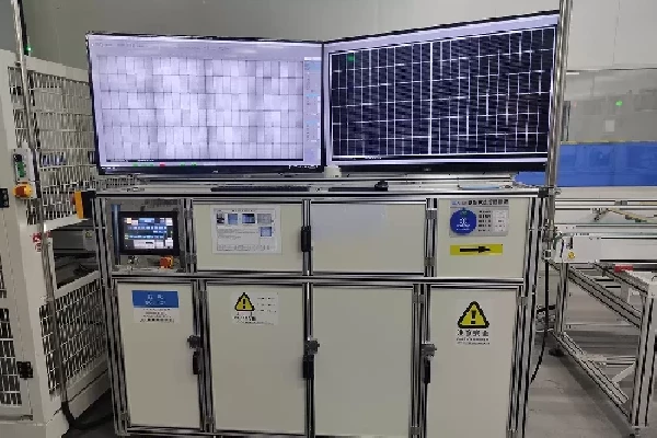 לוח שמש EL Tester בודק פגמים של פאנלים סולאריים עם פונקציה ויזואלית