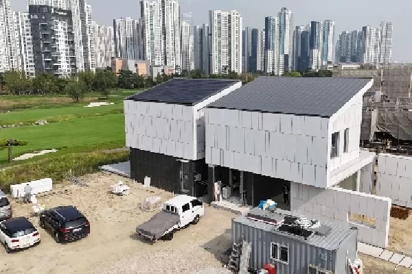 Innovative Rooftop PV Case by BiPV Korea: A Collaborative Success with Ooitech