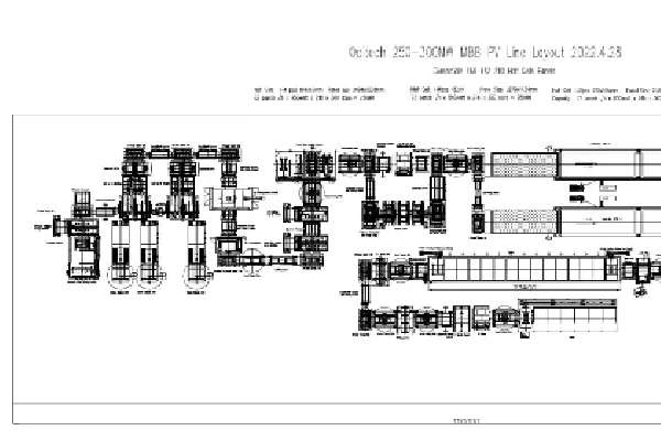 240-300MW Annual Full Auto Solar Panel Production Plant