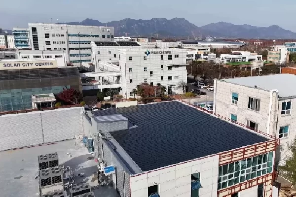 Successful Installation of 63KW BIPV Rooftop Power Station by Ooitech's Partner in South Korea