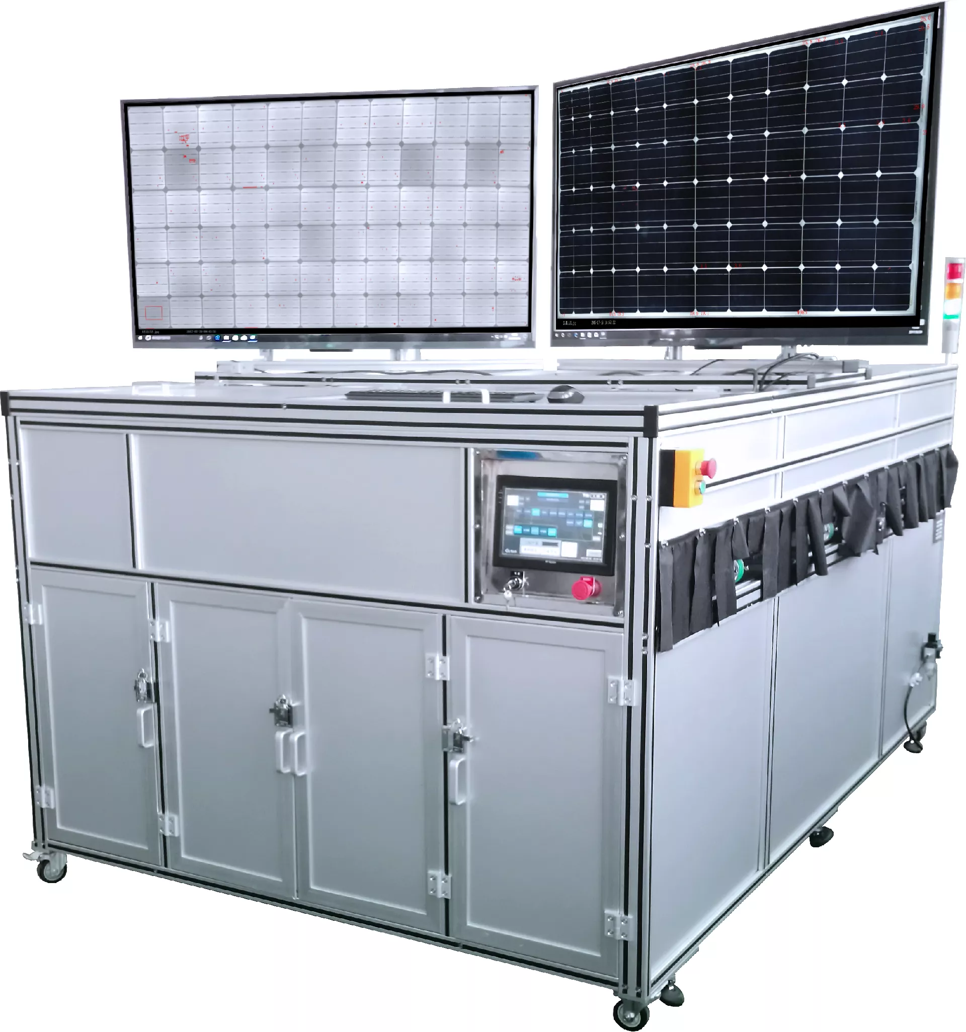 Automatický tester defektov solárneho modulu EL